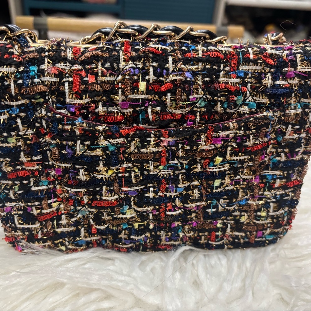 Codogirl exclusive Multicolor Tweed Women Bag - Picture 3 of 6